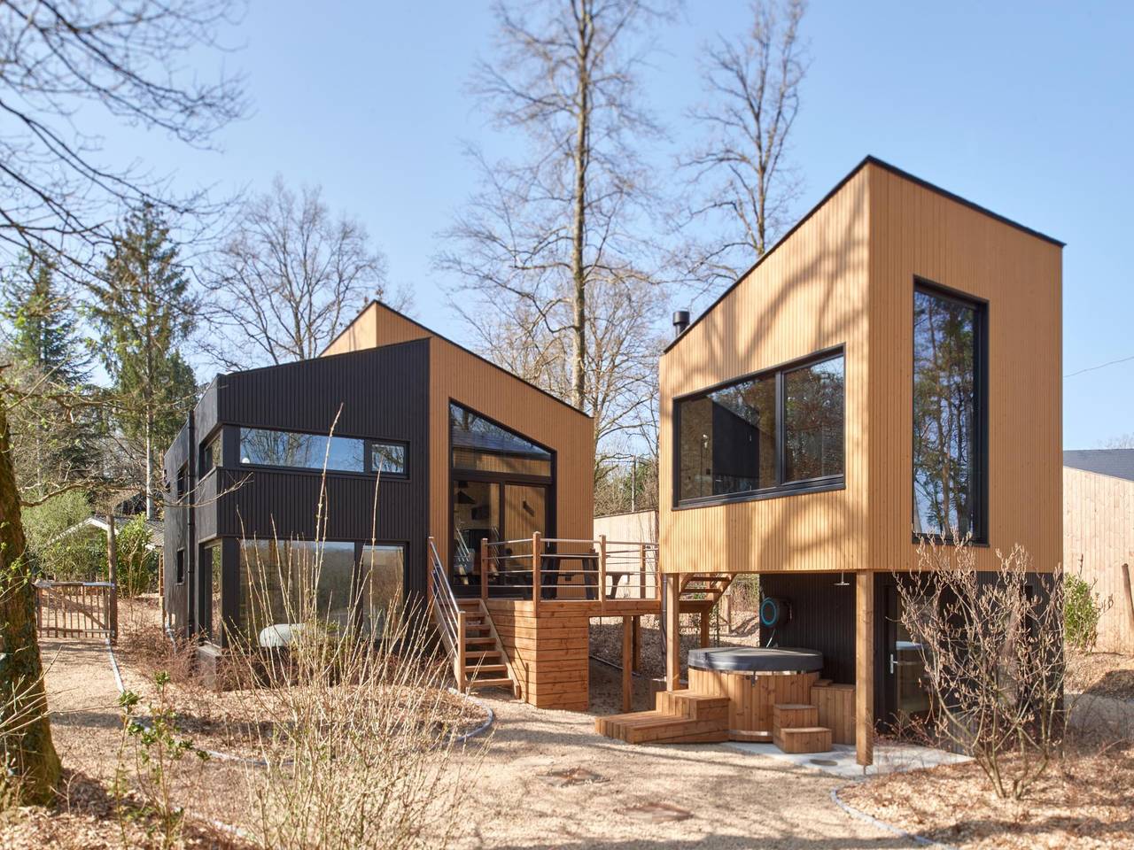 Designhaus mit Wellness in der Natur
 in Érezée, Luxemburg Provinz