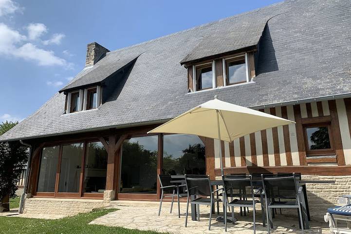 Maison de vacances pour 6 personnes, avec terrasse et jardin à Benerville-sur-Mer