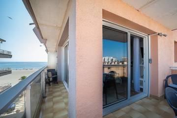 Gîte pour 4 personnes, avec balcon à Canet-en-Roussillon