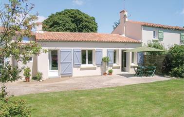 Maison de vacances pour 5 personnes, avec terrasse ainsi que piscine et jardin en Vendée