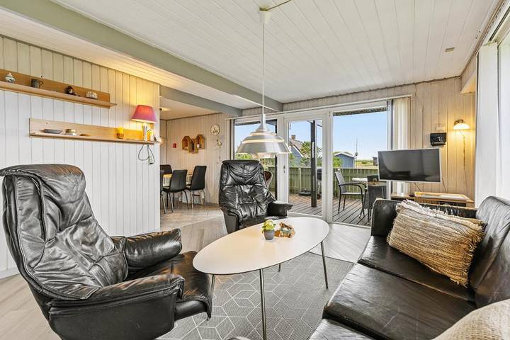 Ferienhaus für 6 Personen, mit Balkon und Balkon/Terrasse sowie Terrasse und Sauna in Blavand - 4