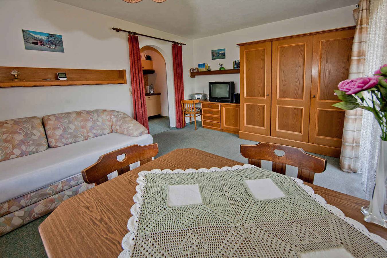 Gehele studio, Studio met balkon voor 2 personen  in Hart im Zillertal, Ski-Optimal Hochzillertal