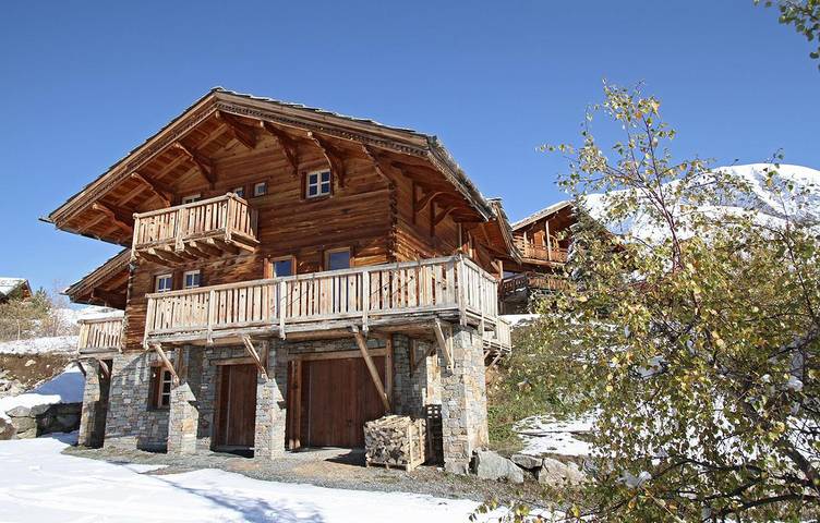 Chalet pour 12 personnes, avec sauna et balcon à Huez
