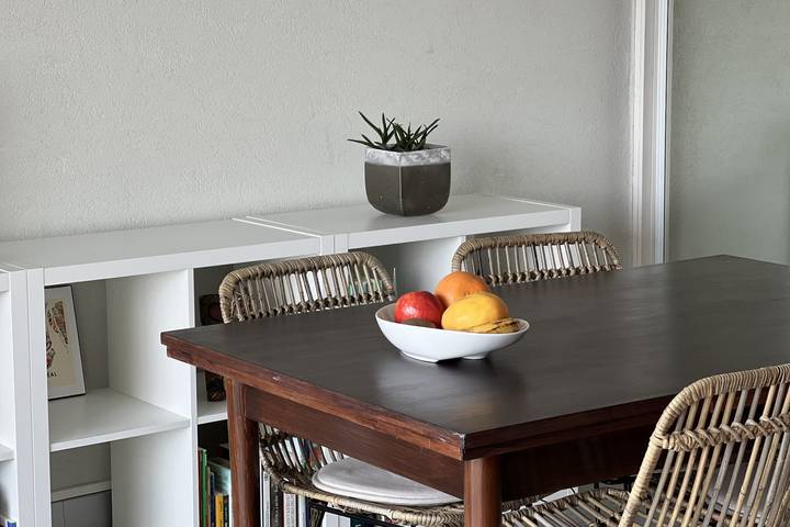 Gîte pour 2 personnes, avec terrasse, adapté aux familles dans Plage Rive Droite - 4