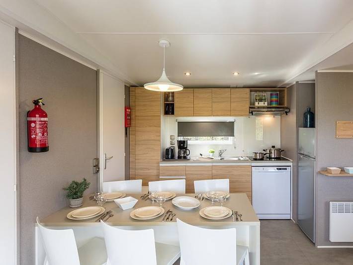 Mobil home pour 6 personnes, avec sauna dans Lac du Jaunay - 4