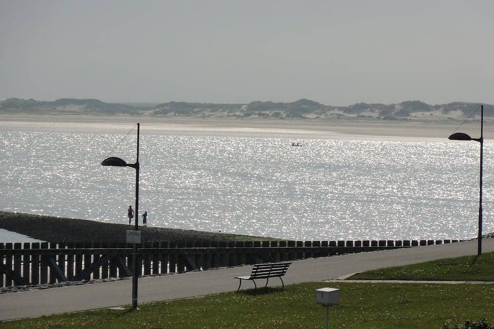 Ganze Wohnung, Fw mit Meerblick auf die Robbenbänke von Norderney, geschützter Südwestbalkon in Baltrum