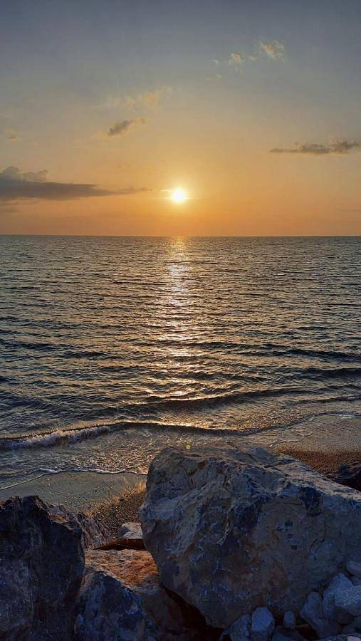 Lido Tirreno beach in Amantea, Province de Cosenza