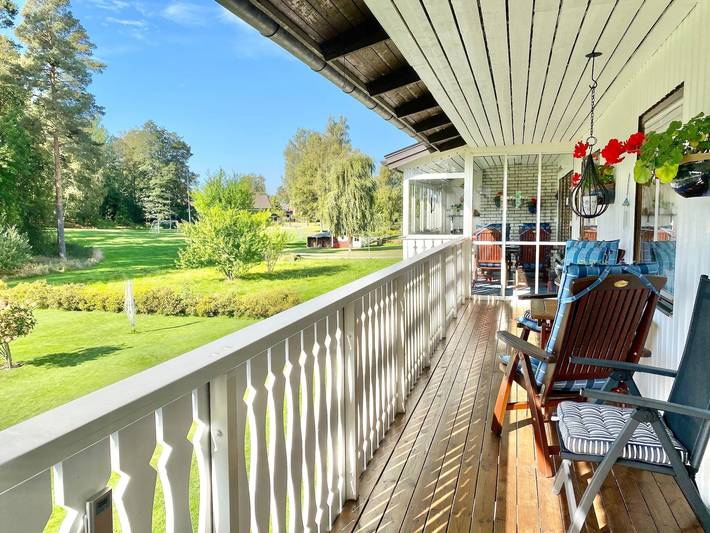 Ferienhaus für 10 Personen, mit Balkon und Garten sowie Sauna in Lessebo und Umgebung - 4