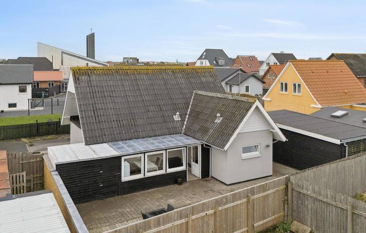 Ferienhaus für 4 Personen mit Terrasse in Thyborøn, Limfjord in Nordjütland