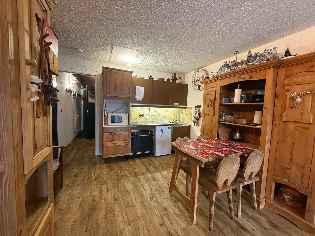 Ganzes Studio, Gemütliches Studio an der Piste, Balkon, bis zu 4 Personen in Corrençon-en-Vercors, Parc naturel régional du Vercors