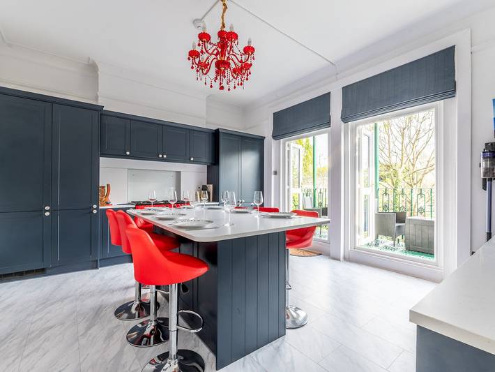 Holiday home for 8 people, with garden in Greenwich