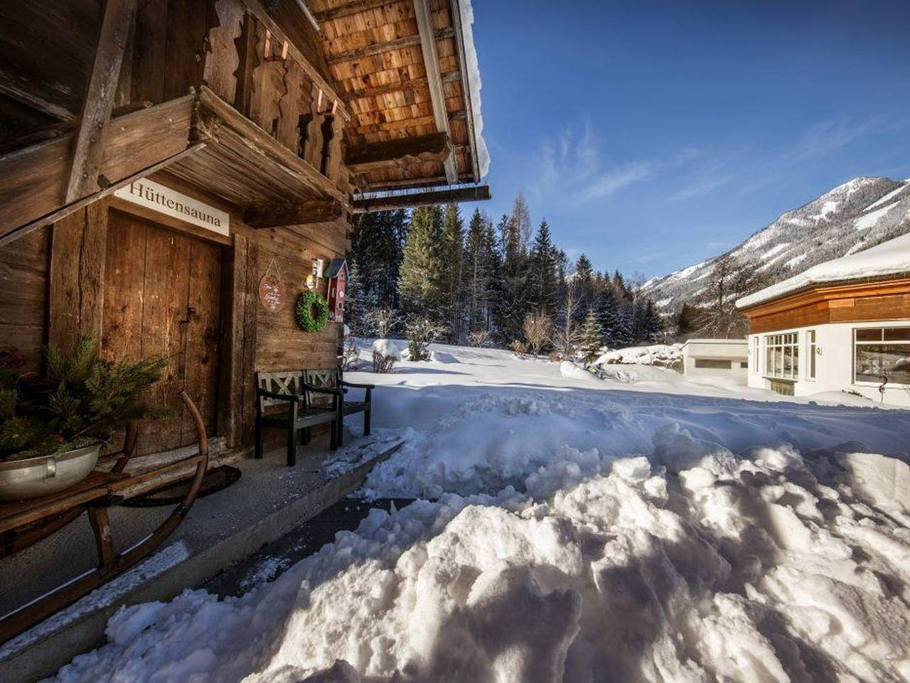 Relax- & Wanderhotel Poppengut - Landhauszimmer 4-Stern, Dusche od. Bad, Wc, Balkon in Hinterstoder-Höss, Hinterstoder