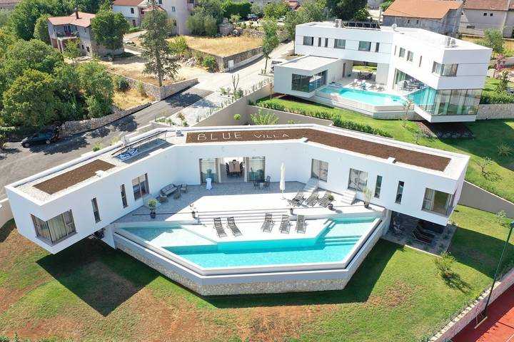 Luxury villa Azure in Imotski, wellness oasis in Imotski, Makarska Riviera
