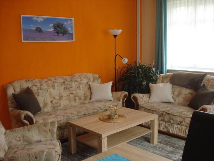 Ferienwohnung für 4 Personen, mit Balkon und Garten in Sehmatal - 3