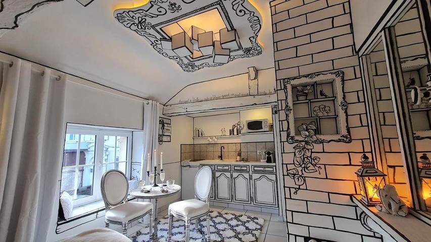 Appartement de vacances pour 2 personnes, avec Vue