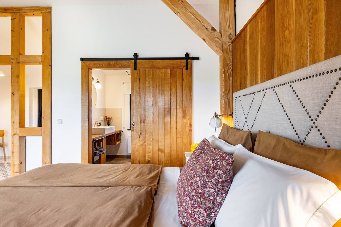 Ganze Wohnung, Apartment „Sohl Farm“ mit privater Terrasse, Balkon und Wlan in Neutrebbin, Märkische Schweiz-Oderland