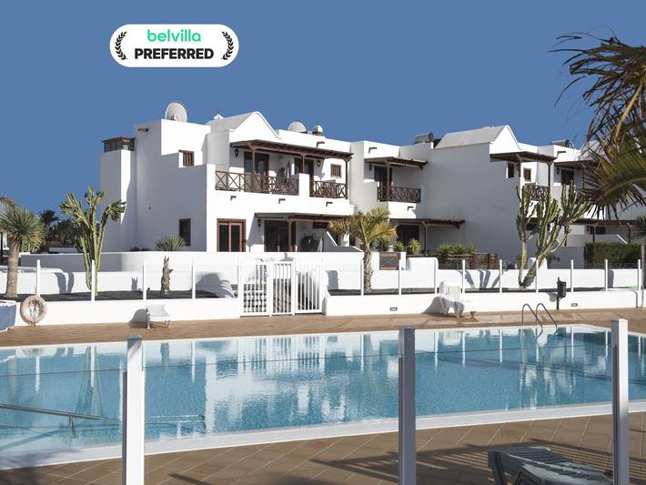 Ferienhaus für 4 Personen, mit Garten und Terrasse sowie Pool in Playa Blanca