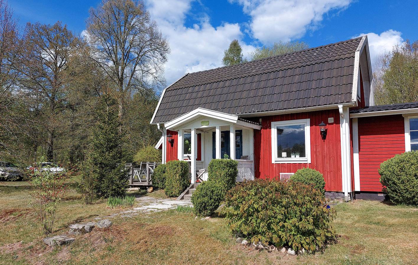 Vakantiehuis voor 5 personen met terras in Hylte, Halland
