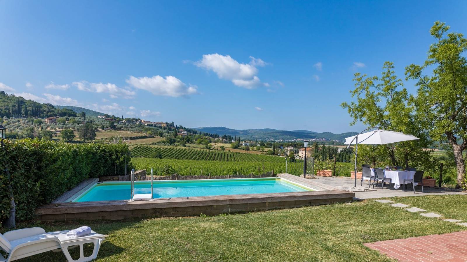 Villa für 6 Personen mit Garten in Pieve A Presciano, Laterina Pergine Valdarno