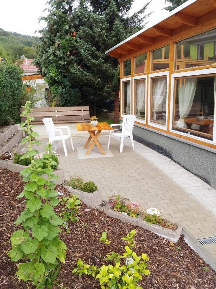Ferienhaus für 6 Personen, mit Terrasse und Garten in Blankenburg