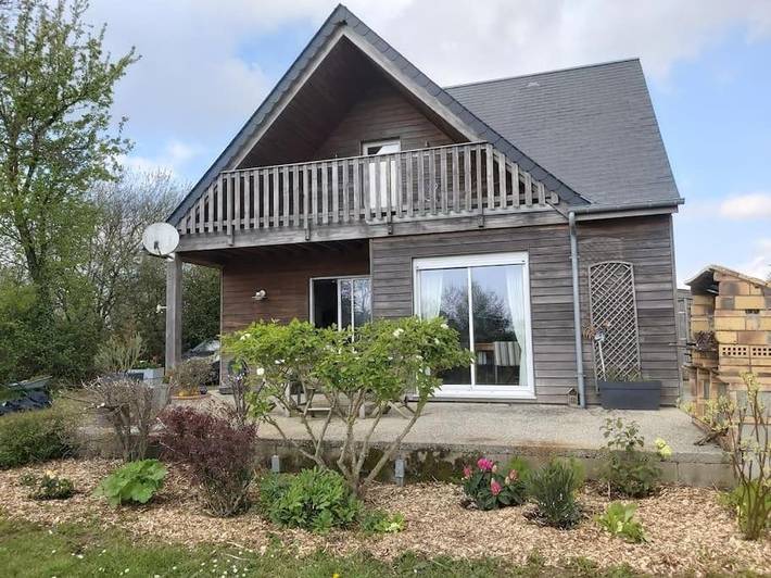 Location de vacances pour 6 personnes, avec vue et jardin à La Haye-d'Ectot