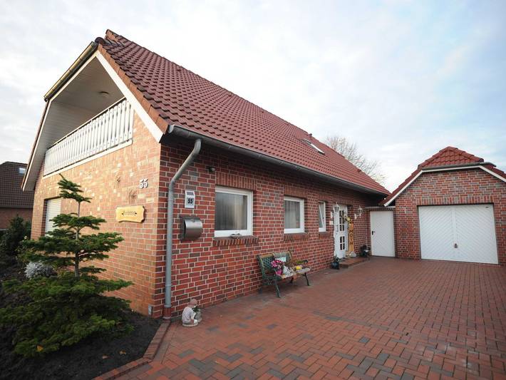 Ferienwohnung für 4 Personen, mit Balkon und Terrasse sowie Garten in Brinkum - 4