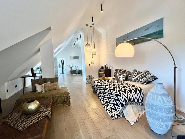 Ferienwohnung für 5 Personen, mit Balkon und Terrasse sowie Ausblick in Thüngersheim