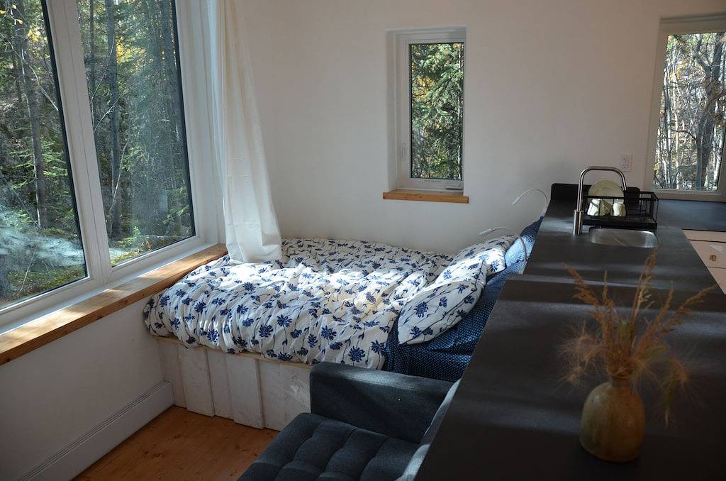 Black Spruce - Red Door in Whitehorse, Yukon