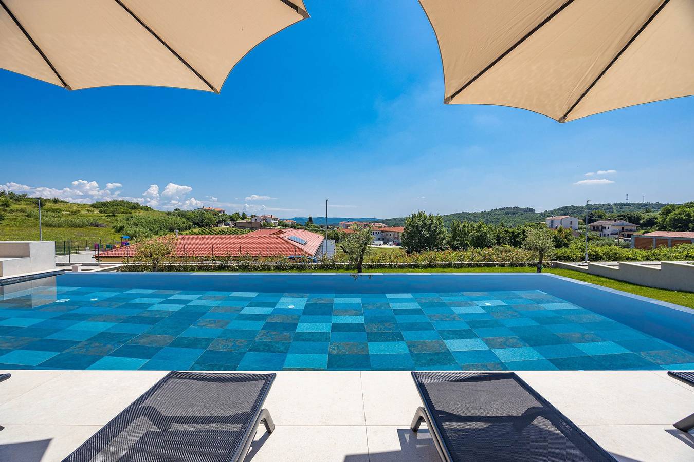 Villa für 8 Personen mit Balkon/Terrasse in Vizinada, Zentralistrien