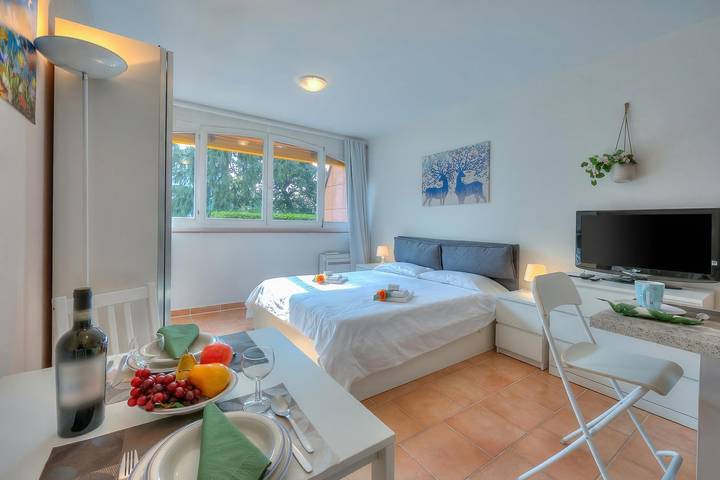 Ferienwohnung für 2 Personen, mit Seeblick und Terrasse in Lugano - 2