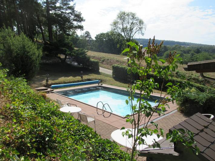 Ferienhaus für 4 Personen, mit Terrasse und Pool sowie Sauna und Ausblick in Hessisches Bergland - 4