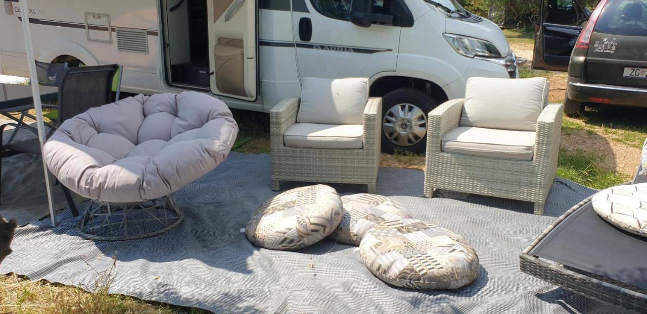 Camper Relax in Murter Slanica beach - with clima in Općina Murter-Kornati, Murter