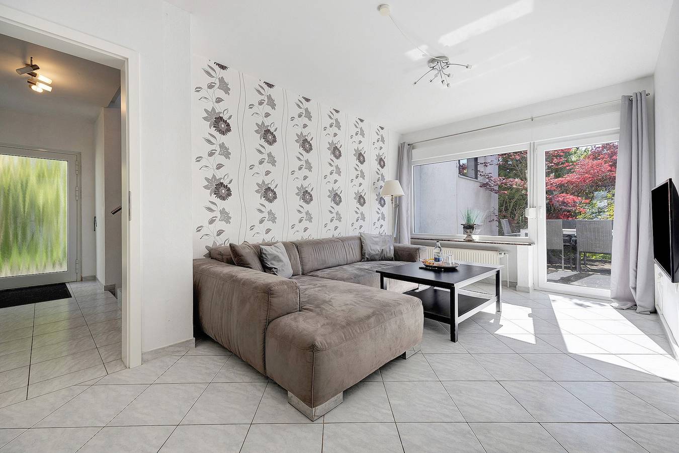 Ganze Wohnung, Ferienwohnung 'Windmühlenweg Mit Garten' mit privater Terrasse, privatem Garten und Wi-Fi in Spenge, Osnabrücker Land