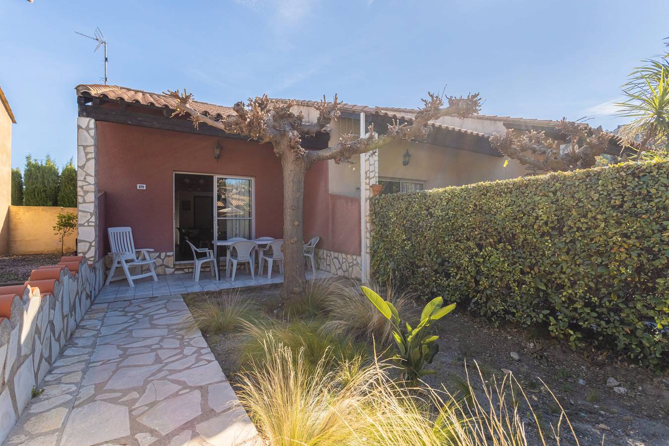 Gîte La Capelle für 7 Personen mit Pool in Roquefort-des-Corbières, Narbonne und Umgebung