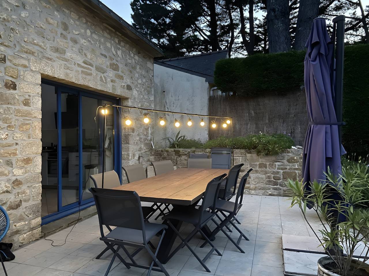Grande Maison Familiale du Golfe : Terrasse et Wi-Fi à Baden in Port Blanc (Baden), Baden (France)