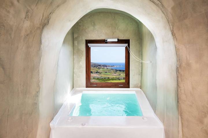 Apartamento vacacional entero, Apartamento de vacaciones para 2 personas con jacuzzi in Acrotiri, Santorini