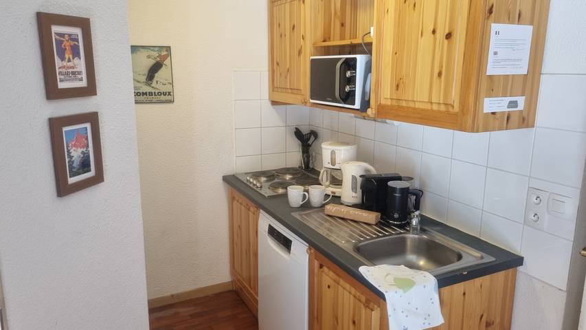 Gîte pour 6 personnes, avec balcon à Modane - 3