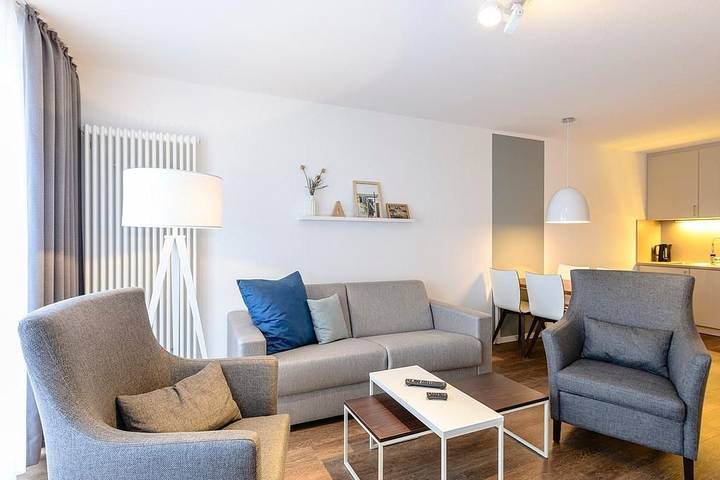 Ferienwohnung für 4 Personen, mit Kinderpool und Balkon sowie Sauna in Bensersiel - 3