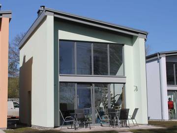 Ferienhaus für 4 Personen, mit Terrasse und Ausblick sowie Seeblick, kinderfreundlich in Krakow am See