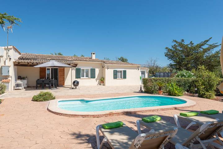 Ca Na Menuda - Acogedora casa de campo con piscina privada en entorno tranquilo. Wifi Gratis in Sancellas, Interior de Mallorca