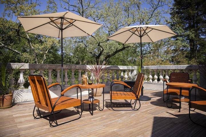 Gîte pour 2 personnes, avec jardin ainsi que vue et terrasse à Magescq - 2