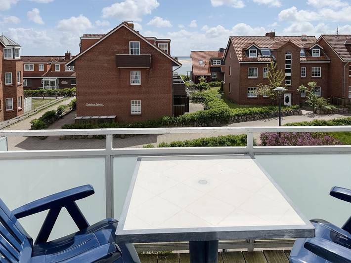 Ganze Wohnung, Ferienwohnung Südspitze 10 mit Meerblick in Wittdün – nur 100 m bis zum Strand in Nordfriesische Inseln (Schleswig-Holstein) (Schleswig-Holstein), Wittdün