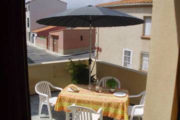 Gîte pour 6 personnes, avec balcon et jardin dans Office De Tourisme De Barcares