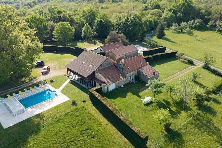 Maison de vacances pour 14 personnes, avec jardin