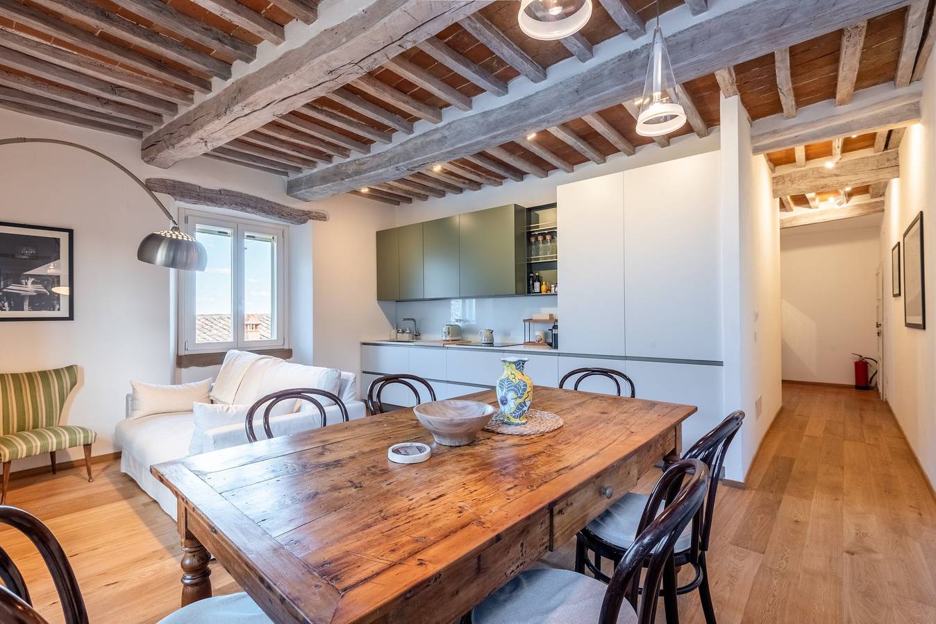 Ganze Wohnung, Apartment 'Il Bel Soggiorno' mit Blick auf die Hügel in Radicondoli, Siena Provinz