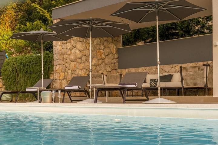 Villa pour 12 personnes, avec sauna ainsi que jardin et piscine à Zaton - 4