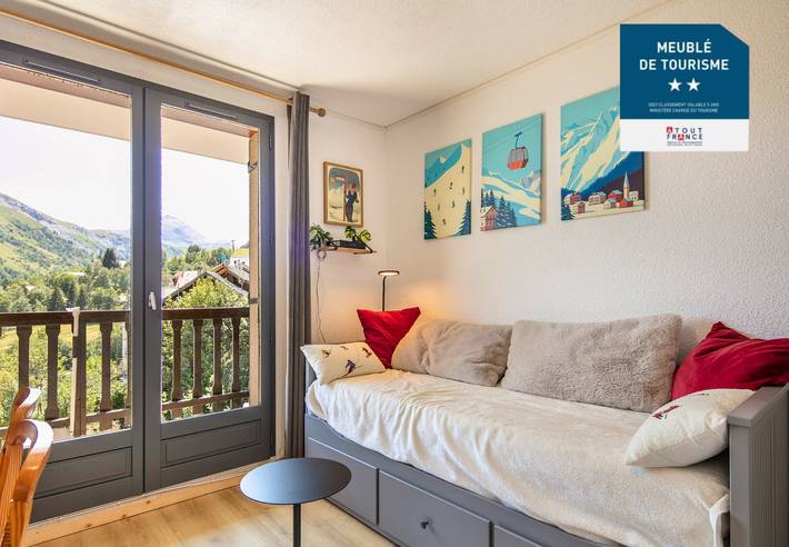 Studio pour 4 personnes, avec balcon - 1