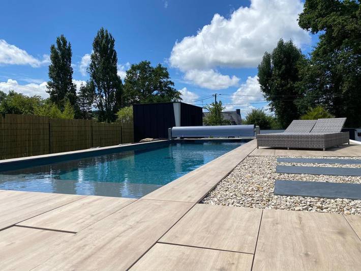 Location de vacances pour 6 personnes, avec piscine et terrasse à Redon - 2