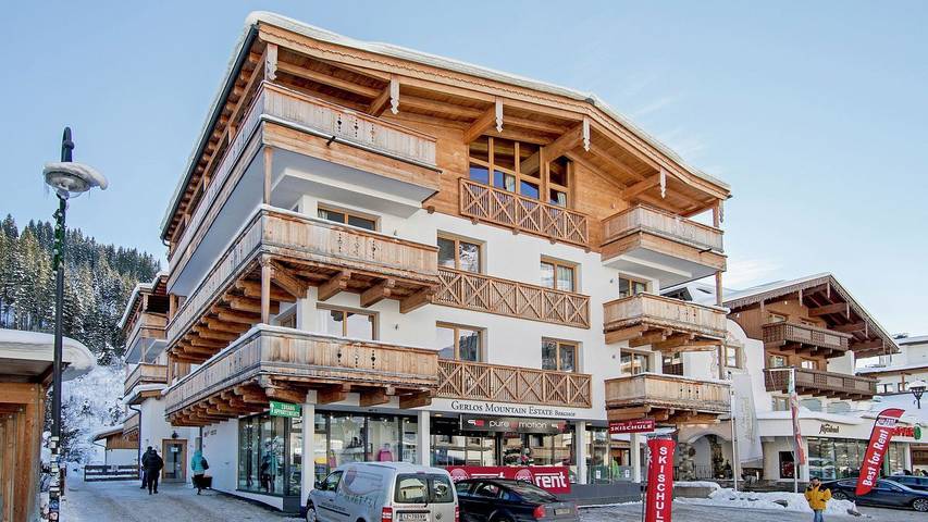 Ferienwohnung für 8 Personen, mit Terrasse und Sauna in Gerlos