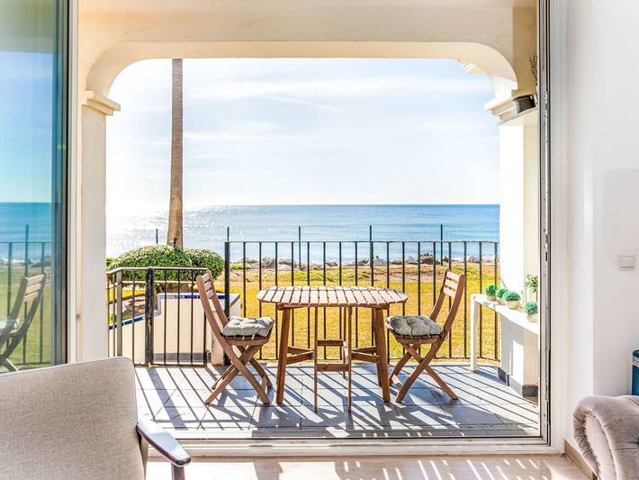 Apartamento de férias para 4 pessoas, com jardim em El Faro